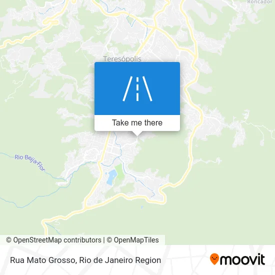 Rua Mato Grosso map