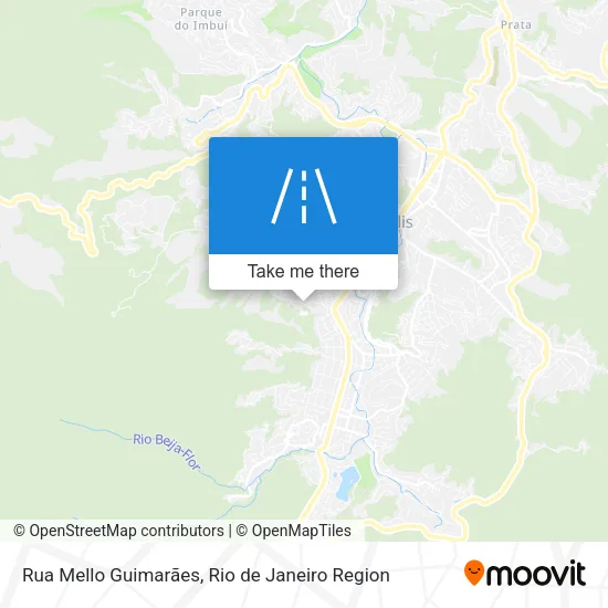 Rua Mello Guimarães map