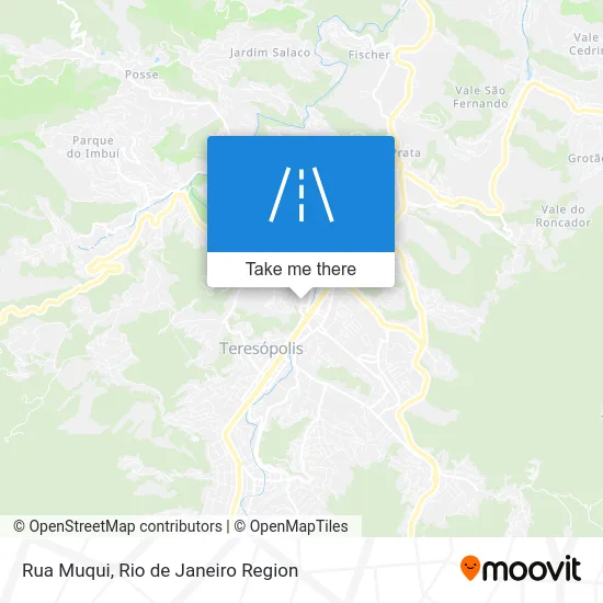 Rua Muqui map