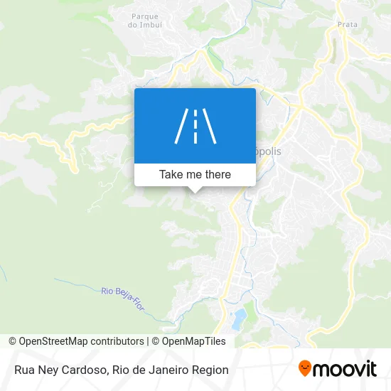 Rua Ney Cardoso map