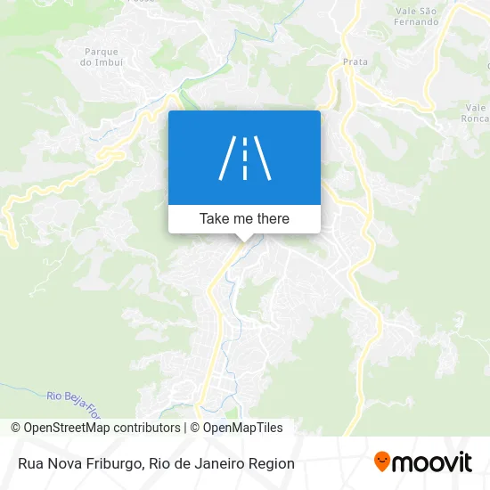 Rua Nova Friburgo map