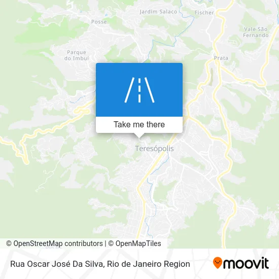 Rua Oscar José Da Silva map