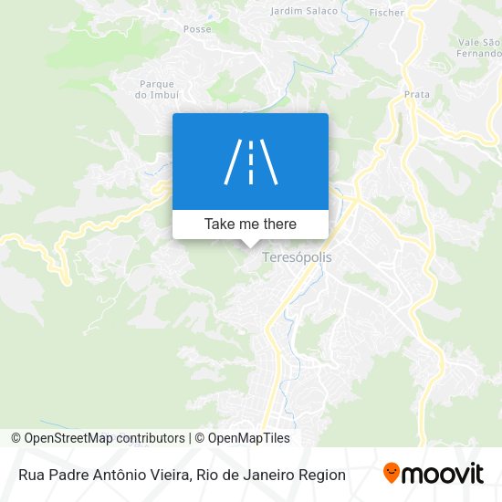Rua Padre Antônio Vieira map