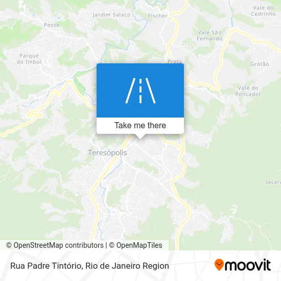Rua Padre Tintório map