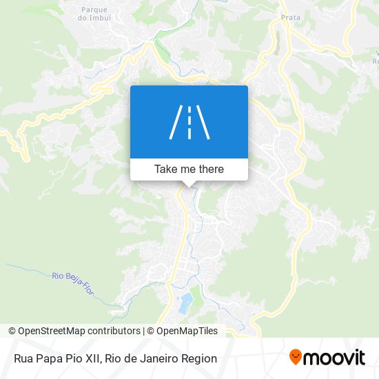 Rua Papa Pio XII map