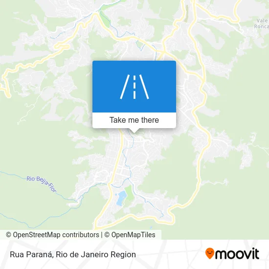 Rua Paraná map