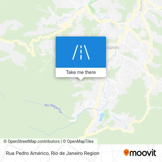 Rua Pedro Américo map