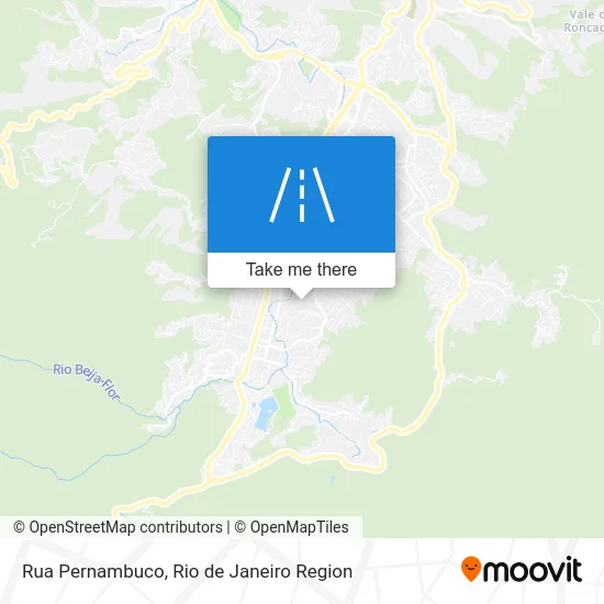 Rua Pernambuco map