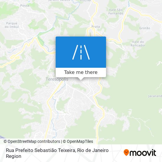 Rua Prefeito Sebastião Teixeira map