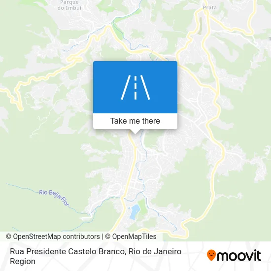 Rua Presidente Castelo Branco map