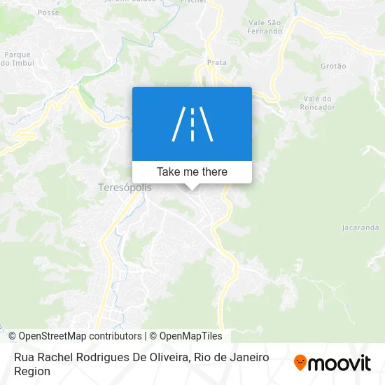 Rua Rachel Rodrigues De Oliveira map
