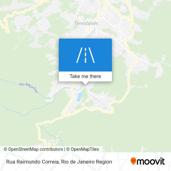 Rua Raimundo Correia map
