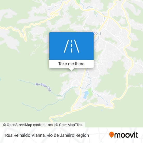 Rua Reinaldo Vianna map