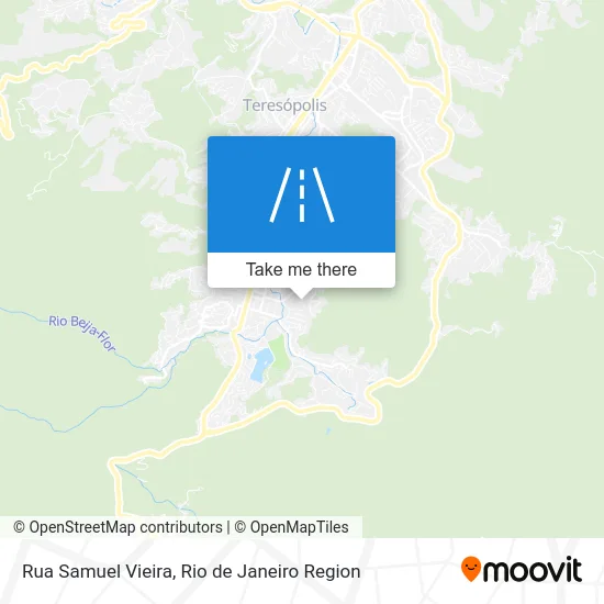 Rua Samuel Vieira map