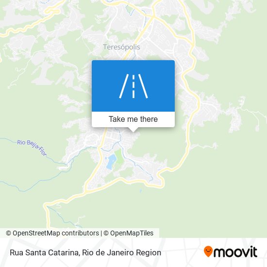 Rua Santa Catarina map