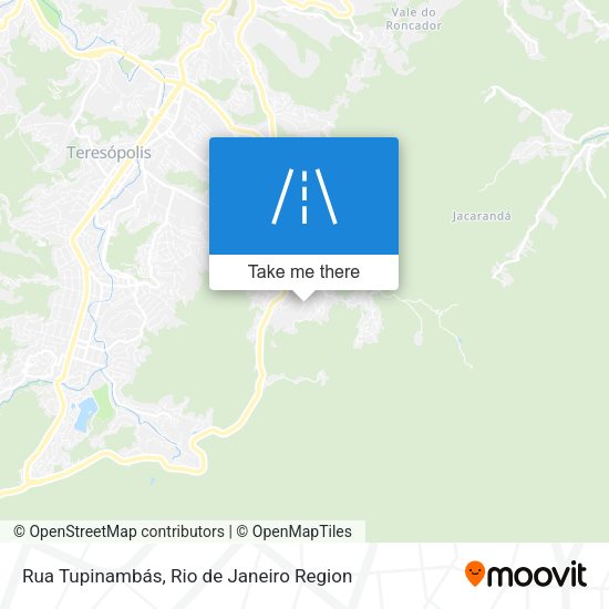 Rua Tupinambás map