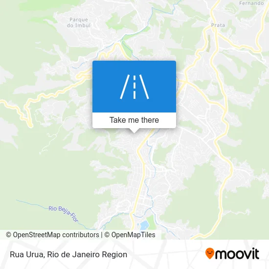 Rua Urua map