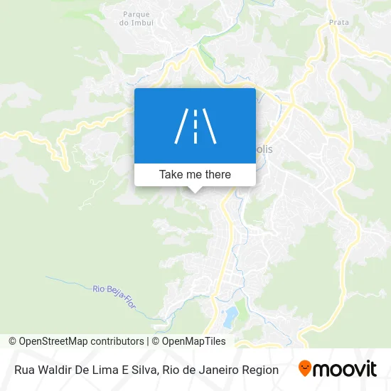 Rua Waldir De Lima E Silva map