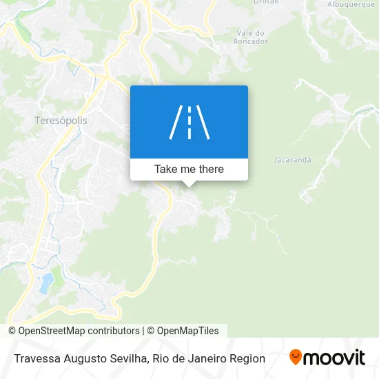 Travessa Augusto Sevilha map