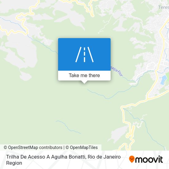 Trilha De Acesso A Agulha Bonatti map