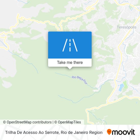 Trilha De Acesso Ao Serrote map