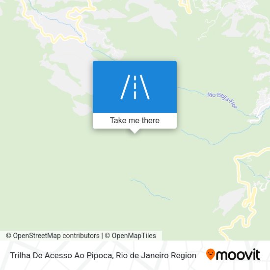Trilha De Acesso Ao Pipoca map