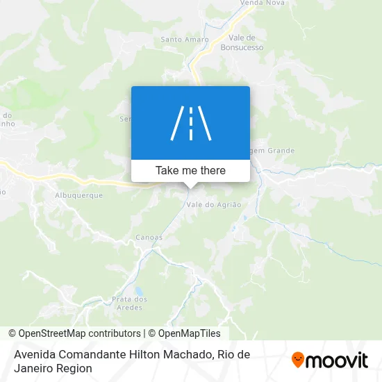 Avenida Comandante Hilton Machado map