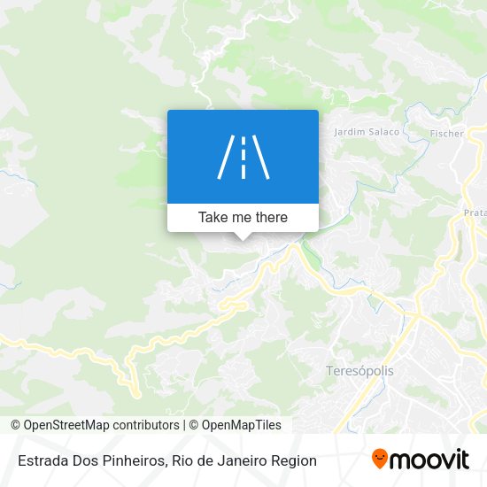 Estrada Dos Pinheiros map
