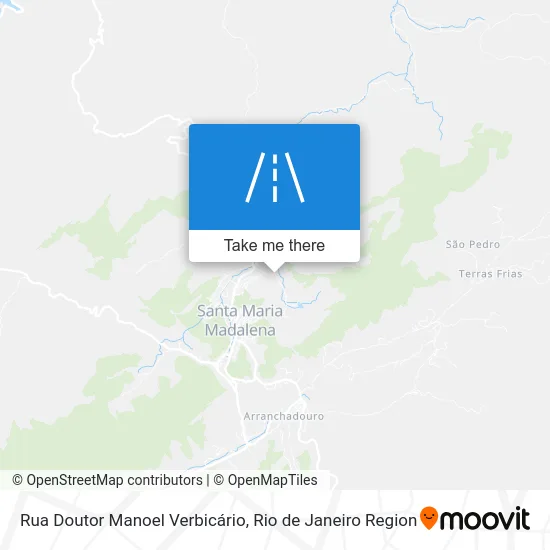 Rua Doutor Manoel Verbicário map