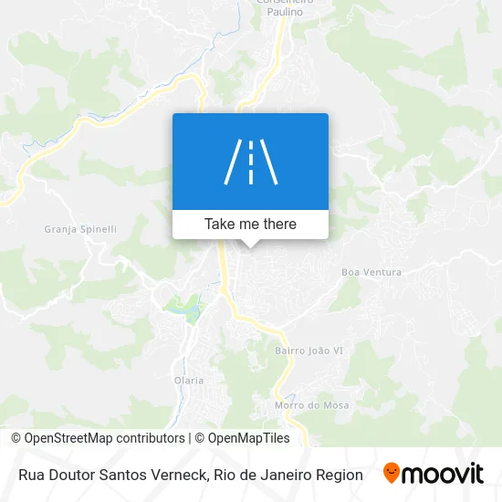 Rua Doutor Santos Verneck map