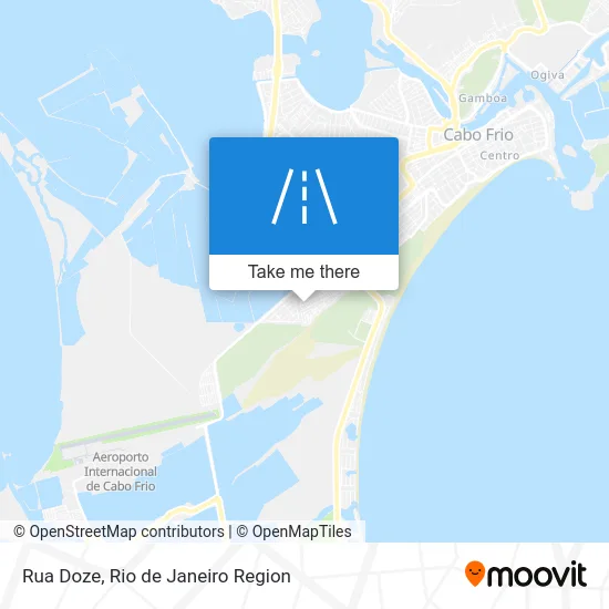Rua Doze map