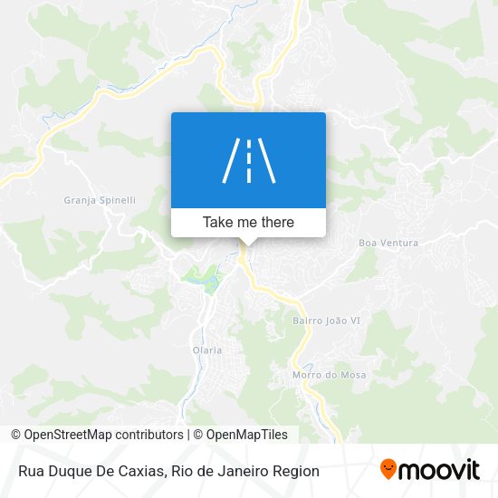 Rua Duque De Caxias map