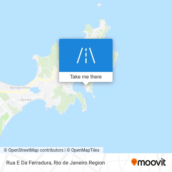 Rua E Da Ferradura map