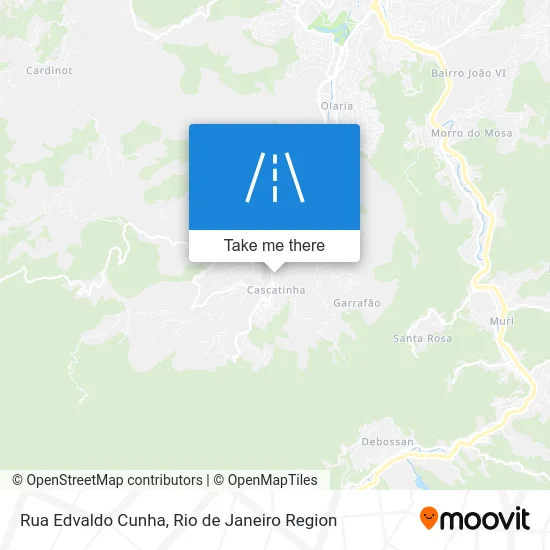 Rua Edvaldo Cunha map