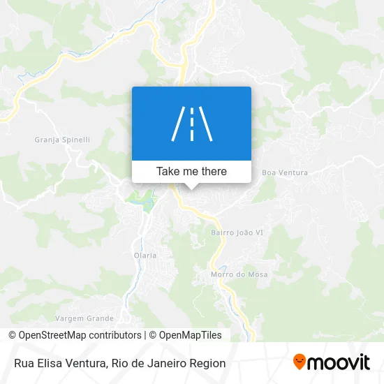 Rua Elisa Ventura map
