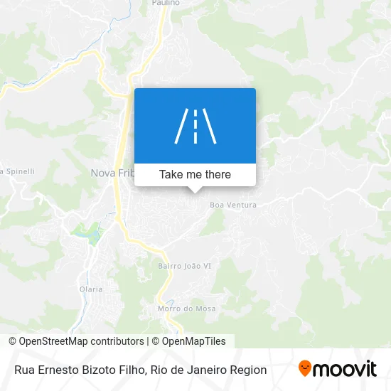 Rua Ernesto Bizoto Filho map