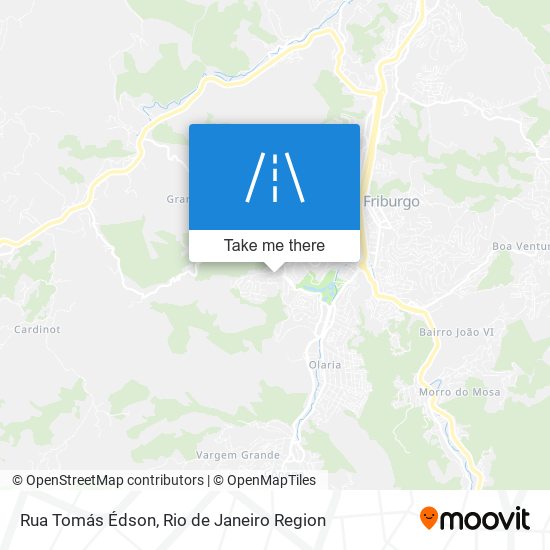 Rua Tomás Édson map