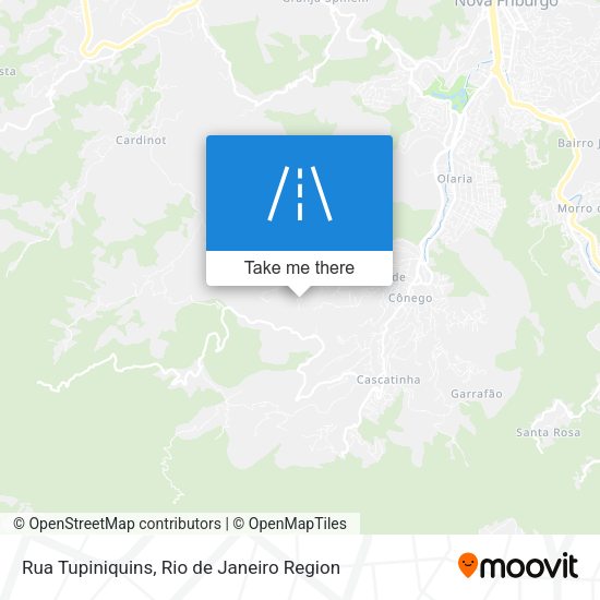 Rua Tupiniquins map