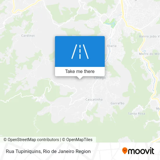 Rua Tupiniquins map