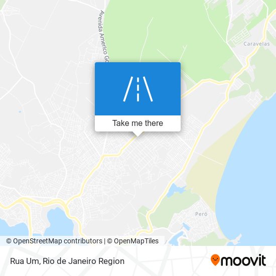 Rua Um map