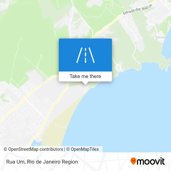 Rua Um map