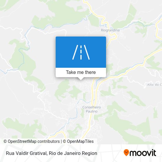 Rua Valdir Gratival map
