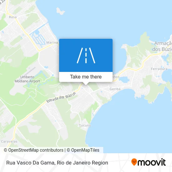 Rua Vasco Da Gama map
