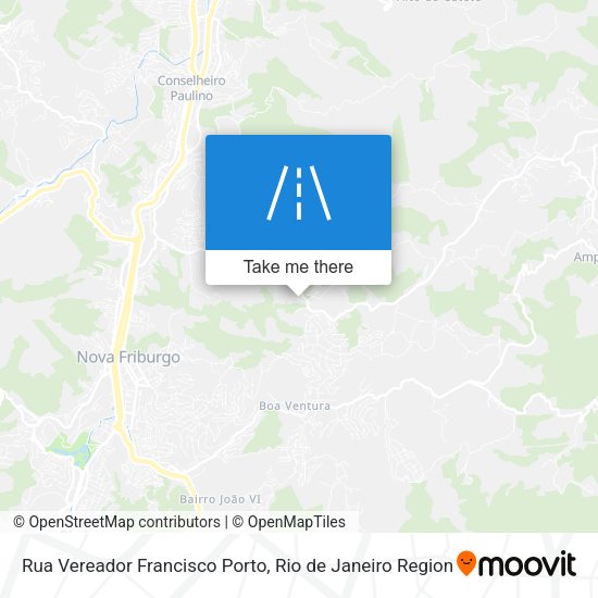 Rua Vereador Francisco Porto map