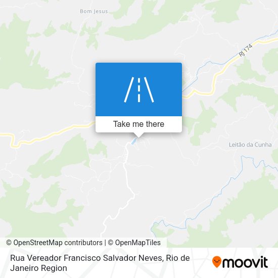 Rua Vereador Francisco Salvador Neves map