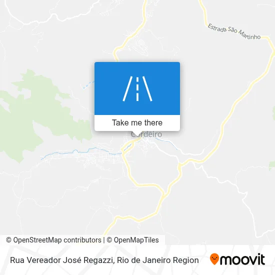 Rua Vereador José Regazzi map