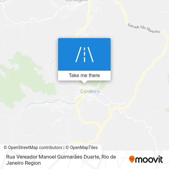 Rua Vereador Manoel Guimarães Duarte map