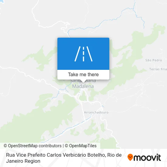 Rua Vice Prefeito Carlos Verbicário Botelho map