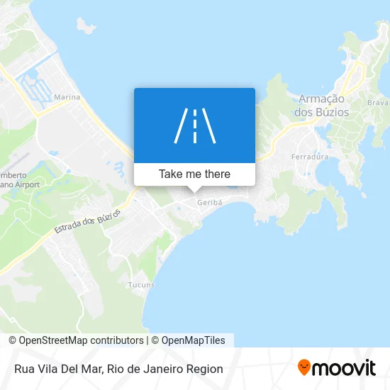 Rua Vila Del Mar map
