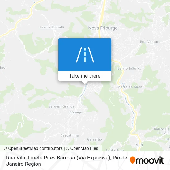 Rua Vila Janete Pires Barroso (Via Expressa) map